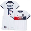 Original Trikotsatz Paris Saint-Germain Danilo 15 Auswärtstrikot 2023-24 Für Kinder